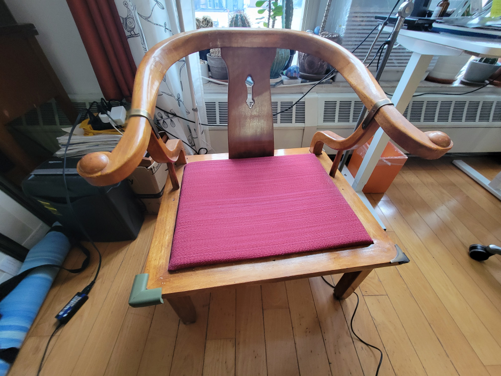 antique oak early 1900s chair
