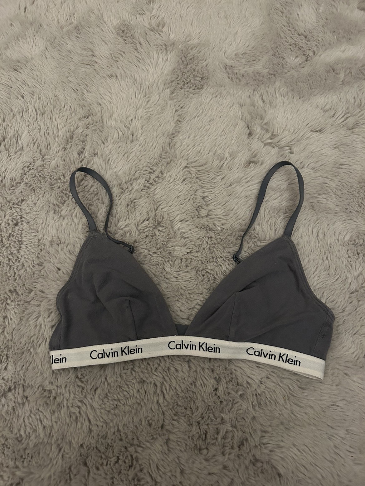 Calvin Klein Triangle Bralette thumbnail