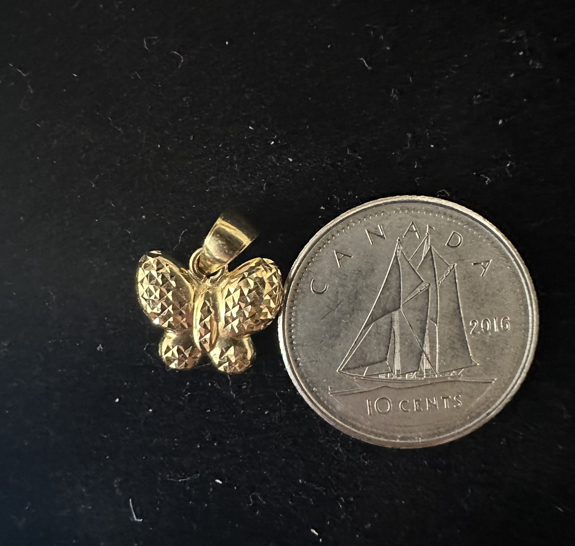 18K Real Gold Pendant thumbnail