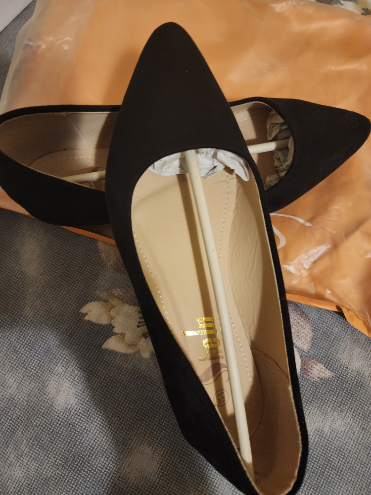 Black flat footwear - photo 3