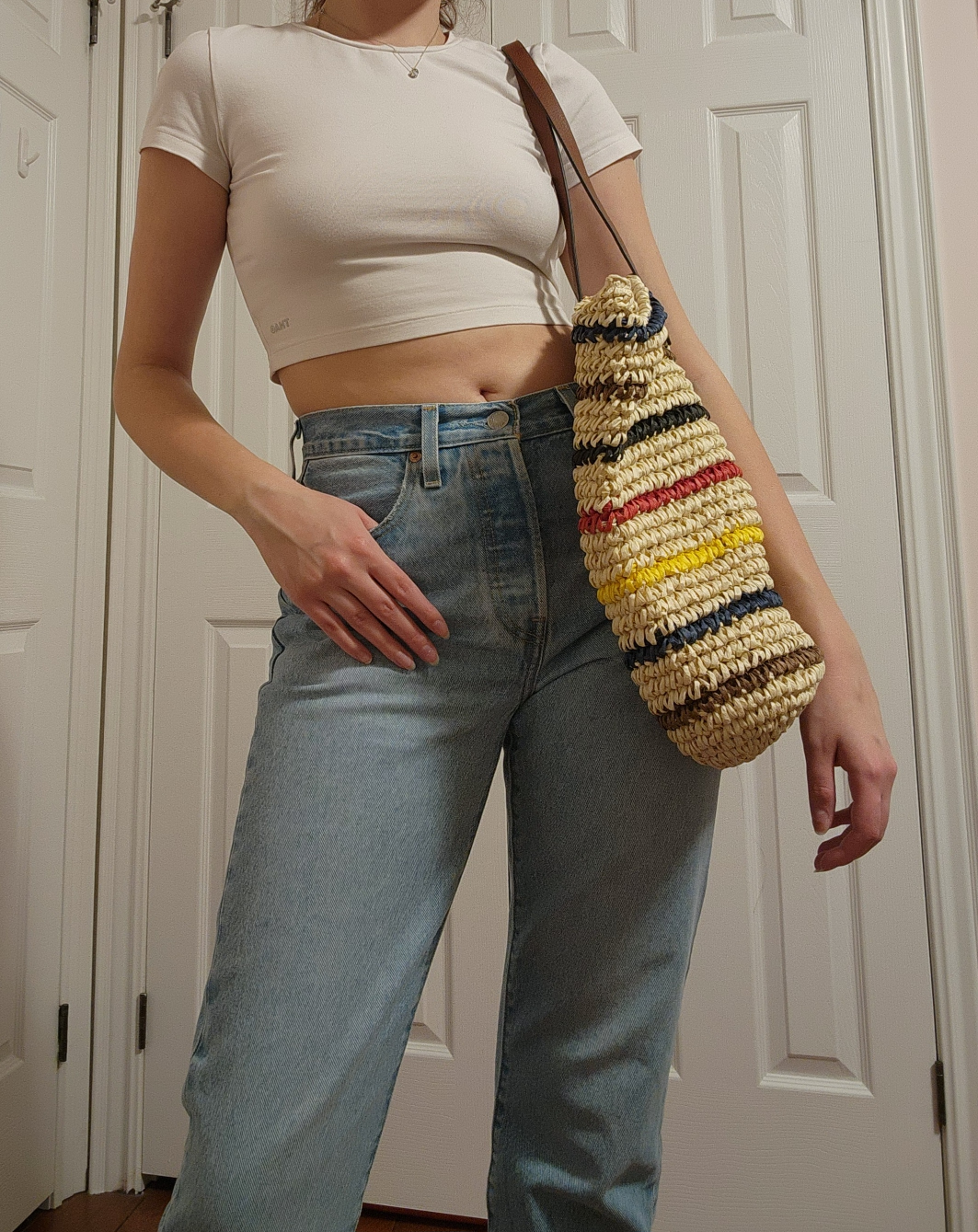 woven beach bag 🏝 image indicator(2)