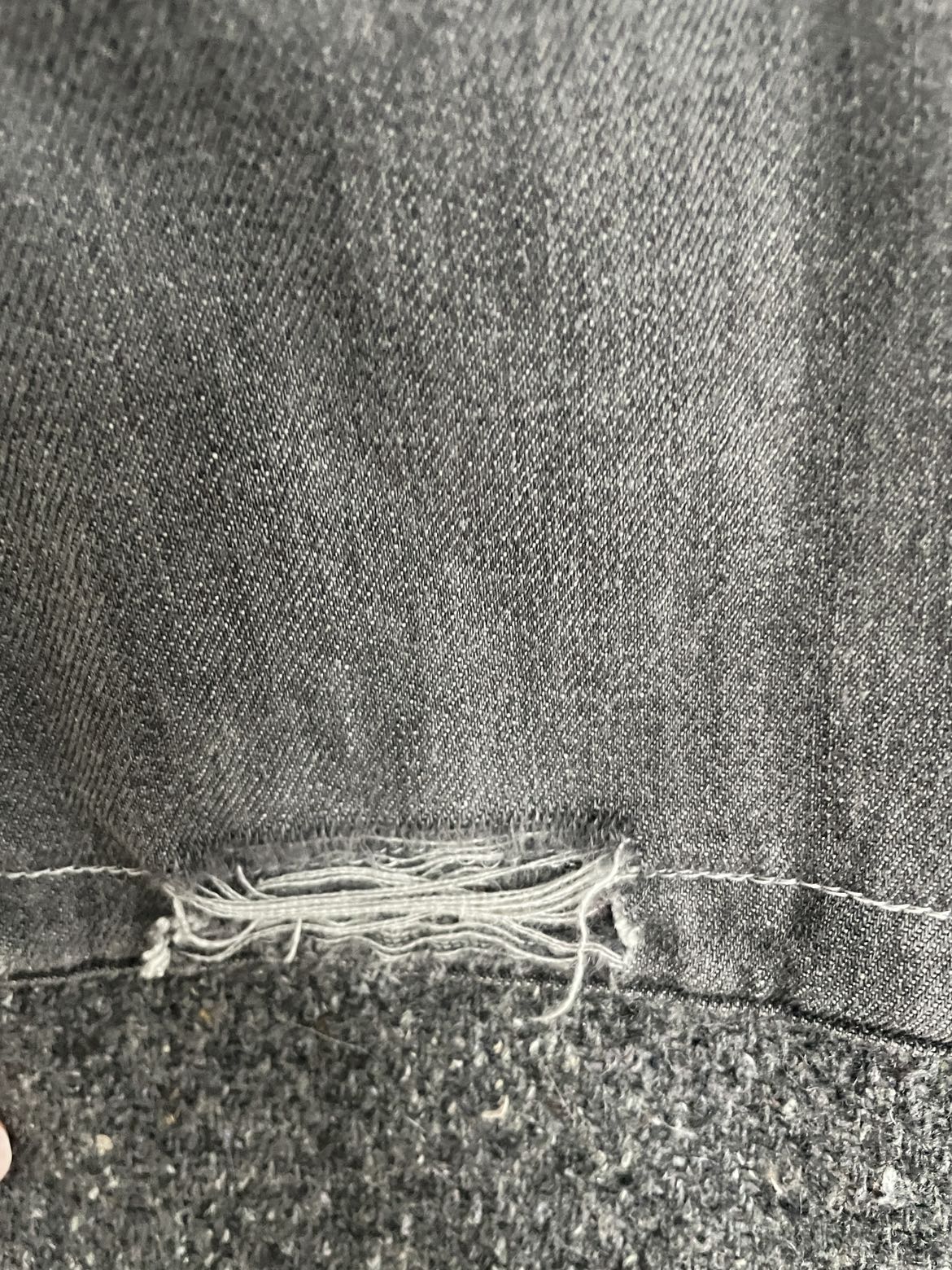 Vintage Grey Coat with Stitching Detail image indicator(3)