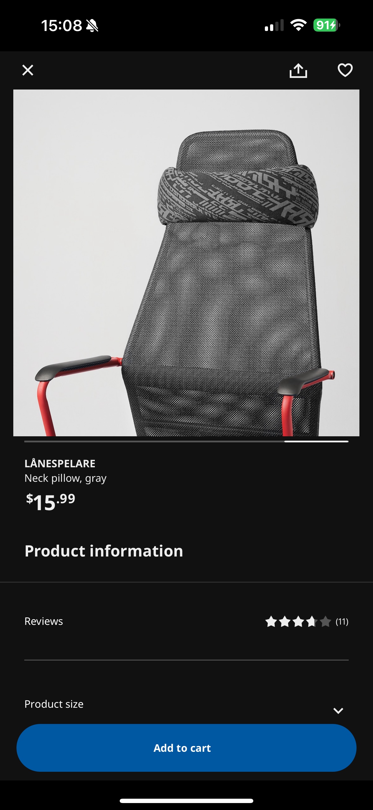Ikea Desk Chair - photo 5