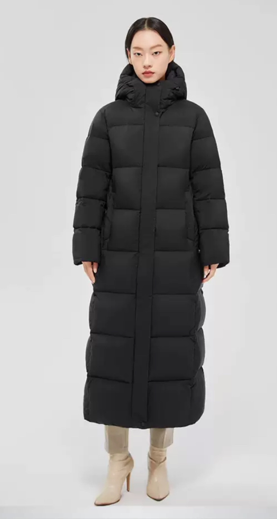 Brand New Long Down Coat Women L - photo 5