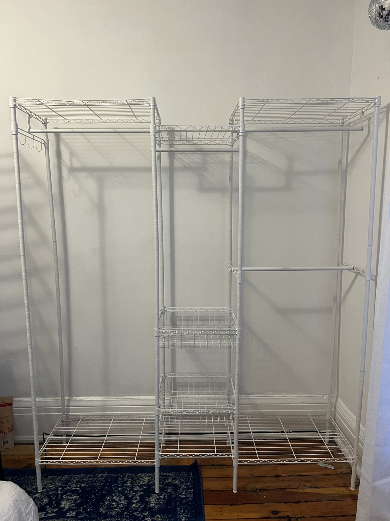 White Metal Wardrobe - photo 2