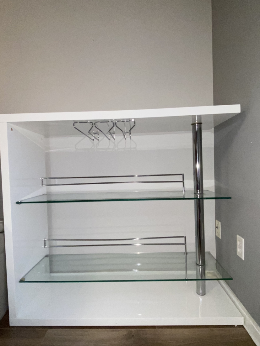 Nice contemporary wine rack shelf