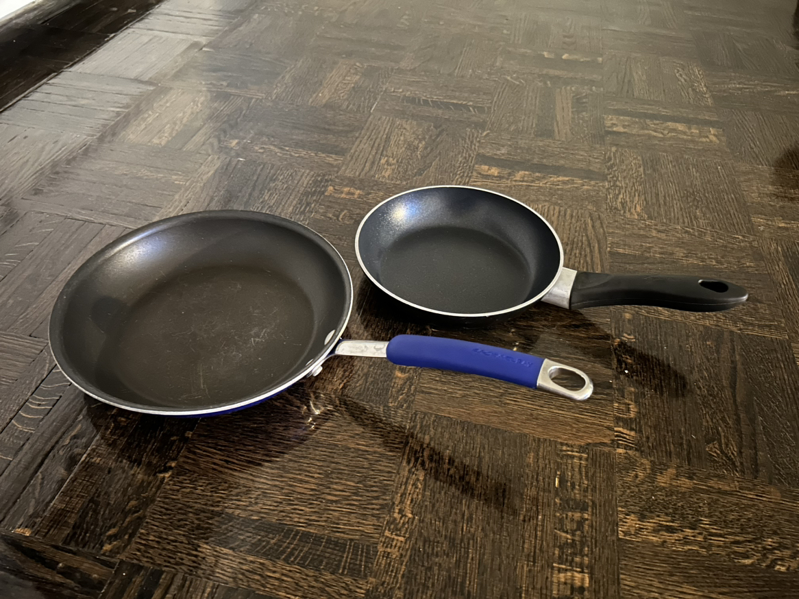 2 Pieces Frying pan