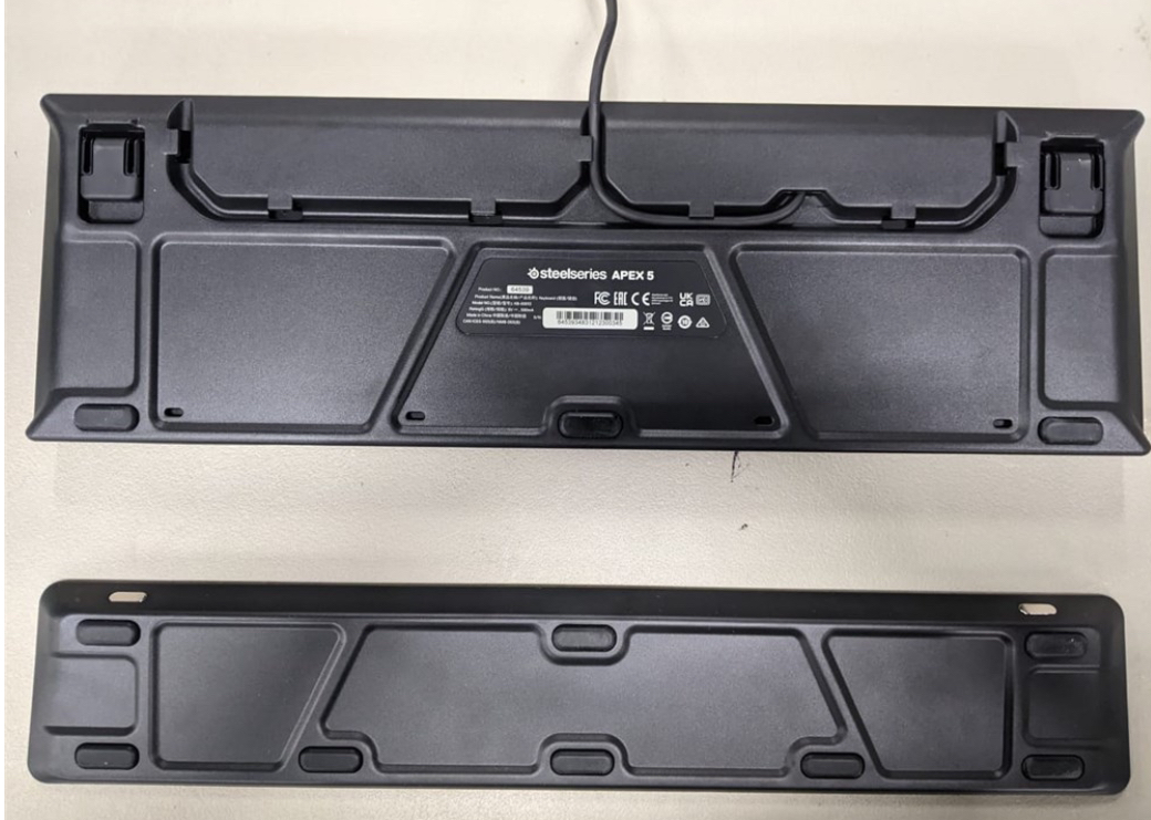 RGB Steelseries Apex 5 mechanical keyboard mini OLED screen. - photo 4