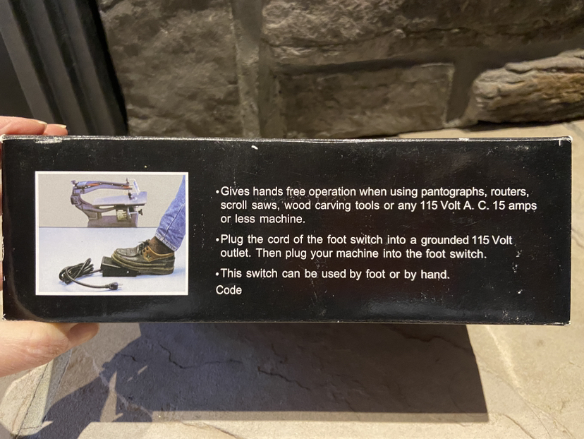 Electric foot switch image indicator(2)