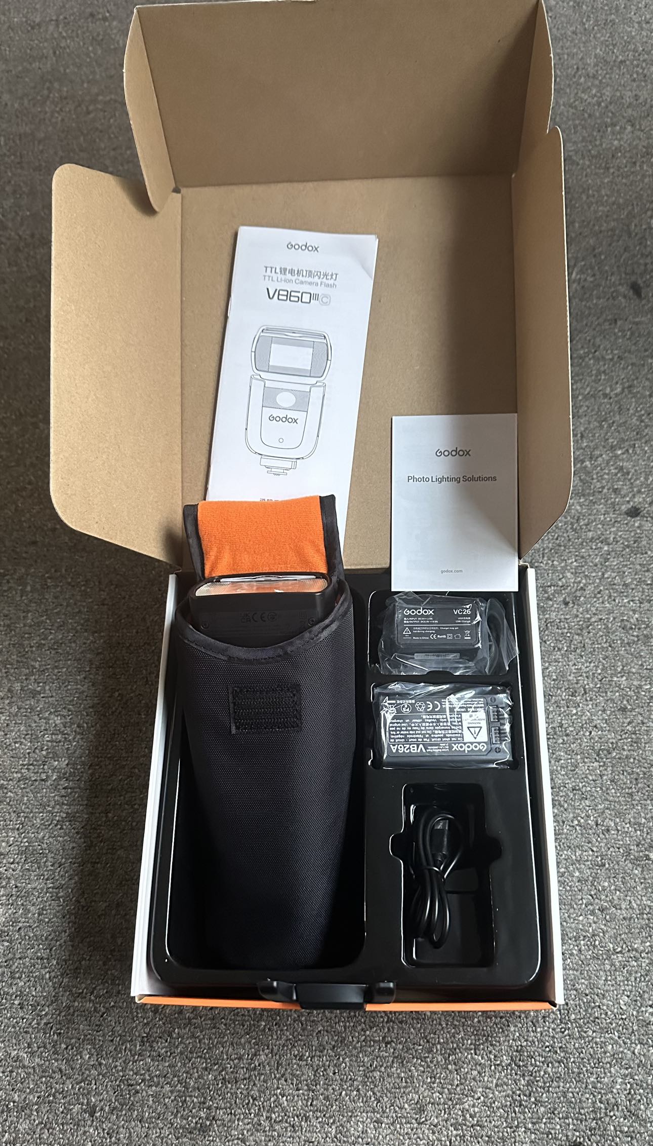 TTL Li-ion Camara Flash image indicator(3)