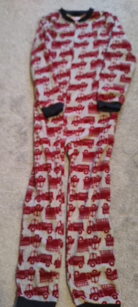 Firetruck onesie