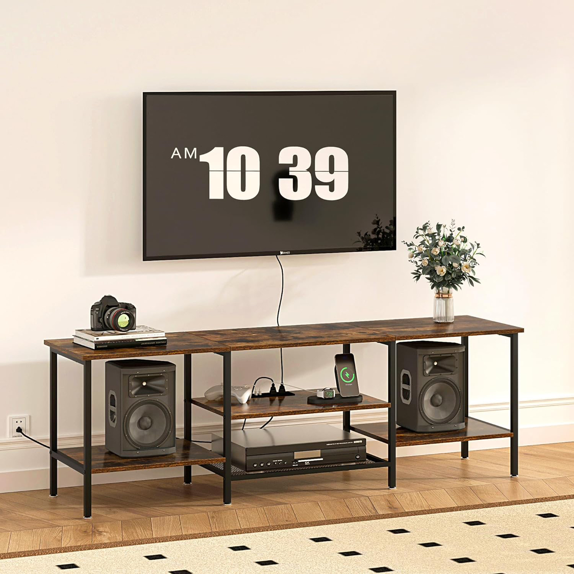 TV Stand With Integrated Power Strip - photo 5