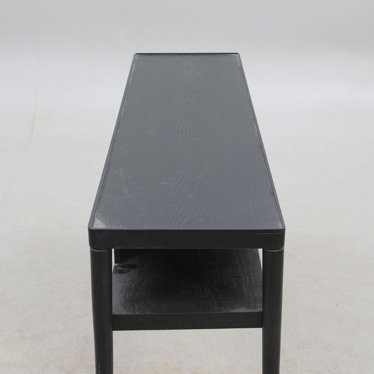 Hall/Sofa Table IKEA Stockholm black EUC - photo 4