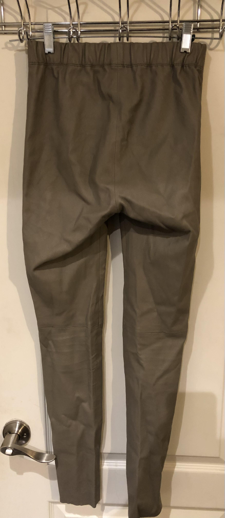 Joseph Lambskin Stretch Leather Leggings Retail 2000+ - photo 5