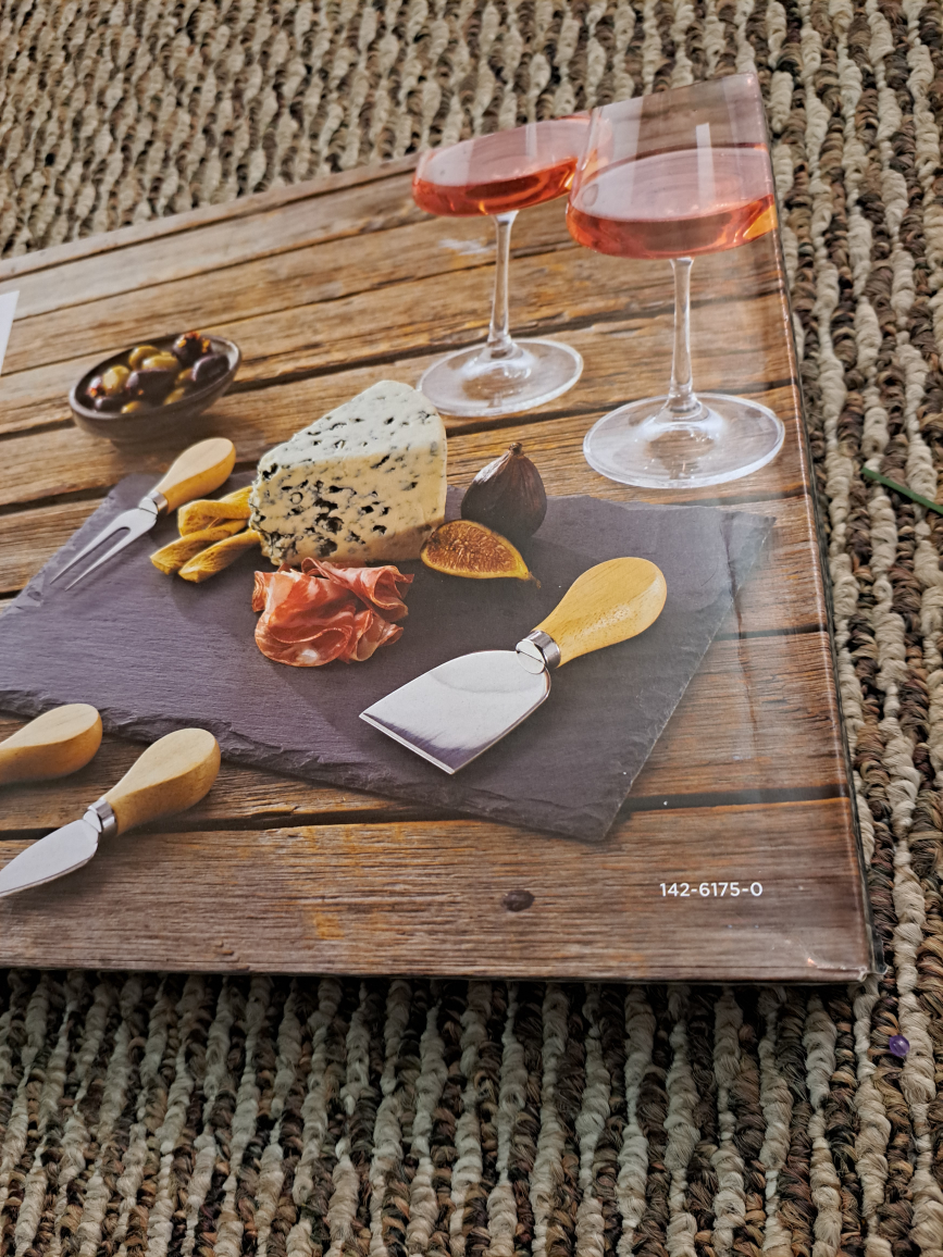 slate cheese board set