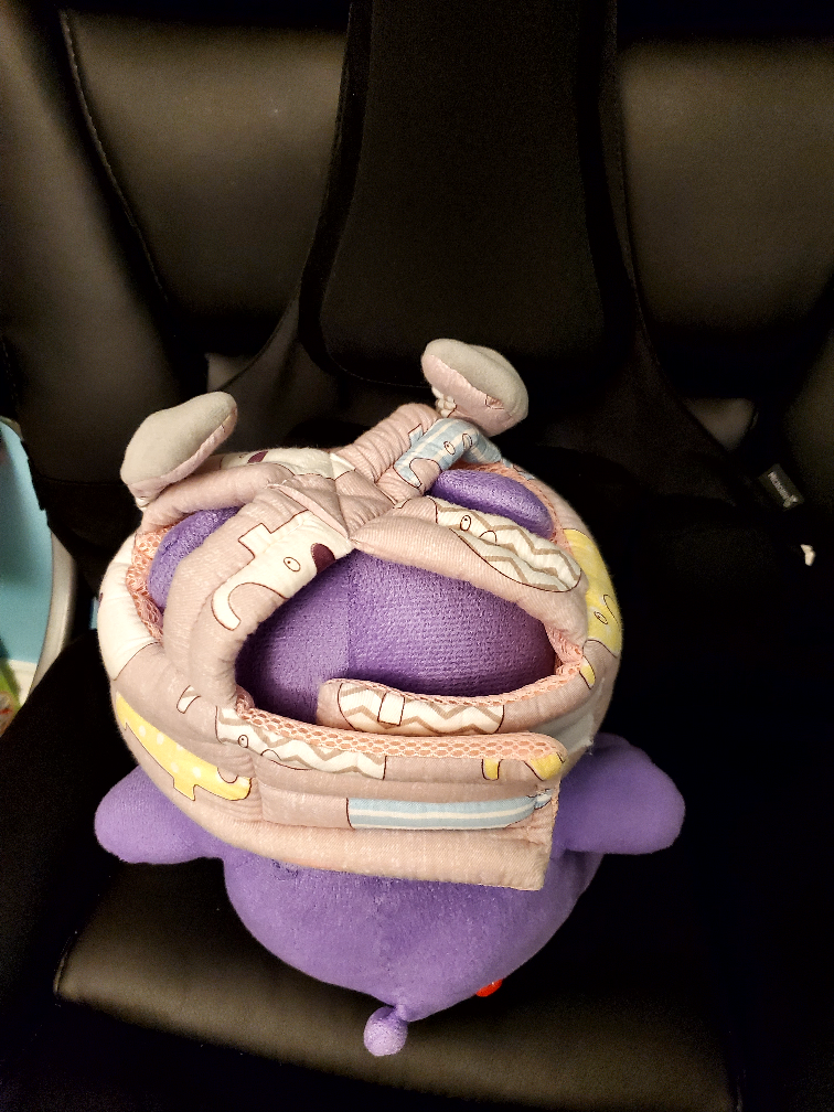 Adjustable infant helmet for crawling/ walking image indicator(4)