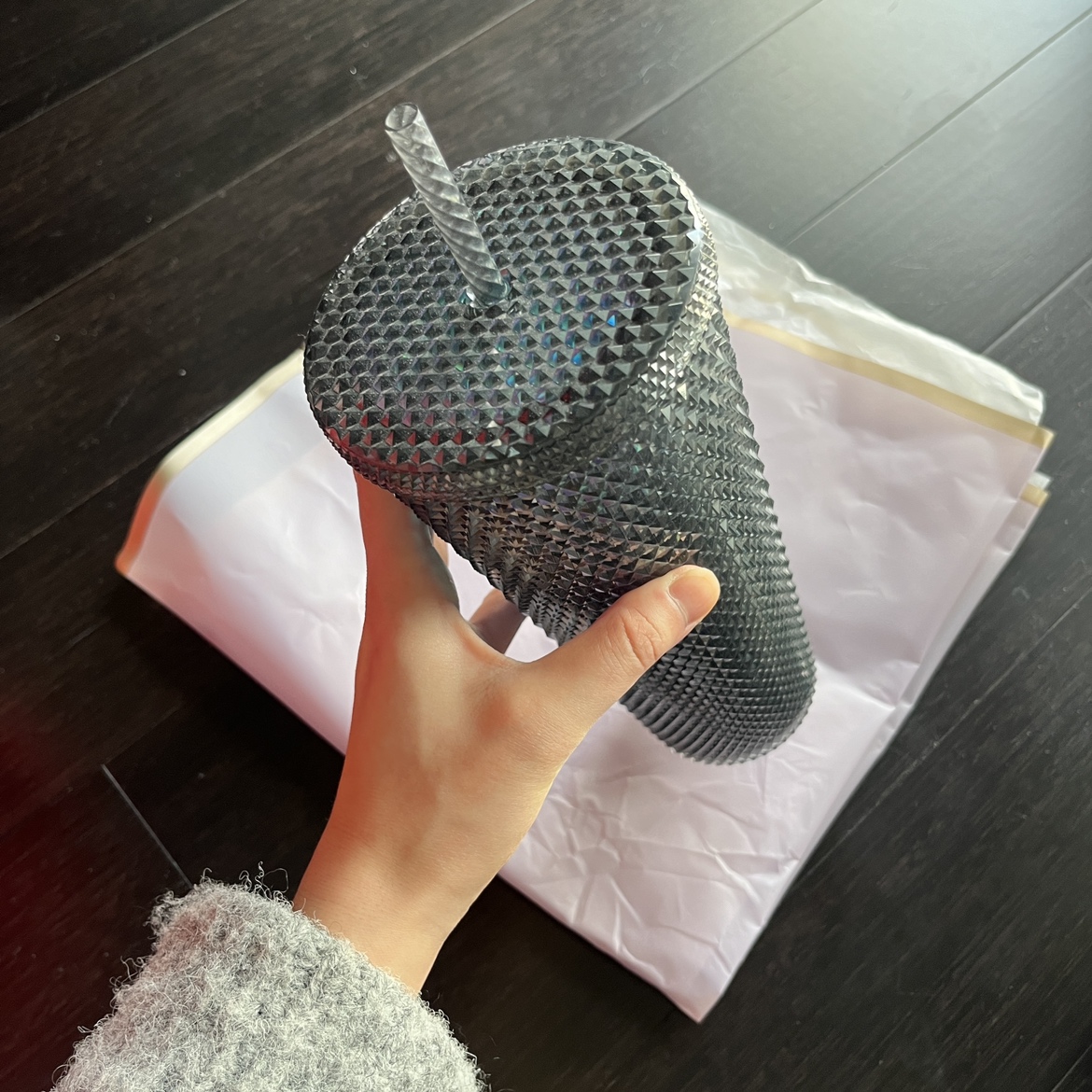 Limited Edition Starbucks Cup with Straw SUPER PRETTY image indicator(6)