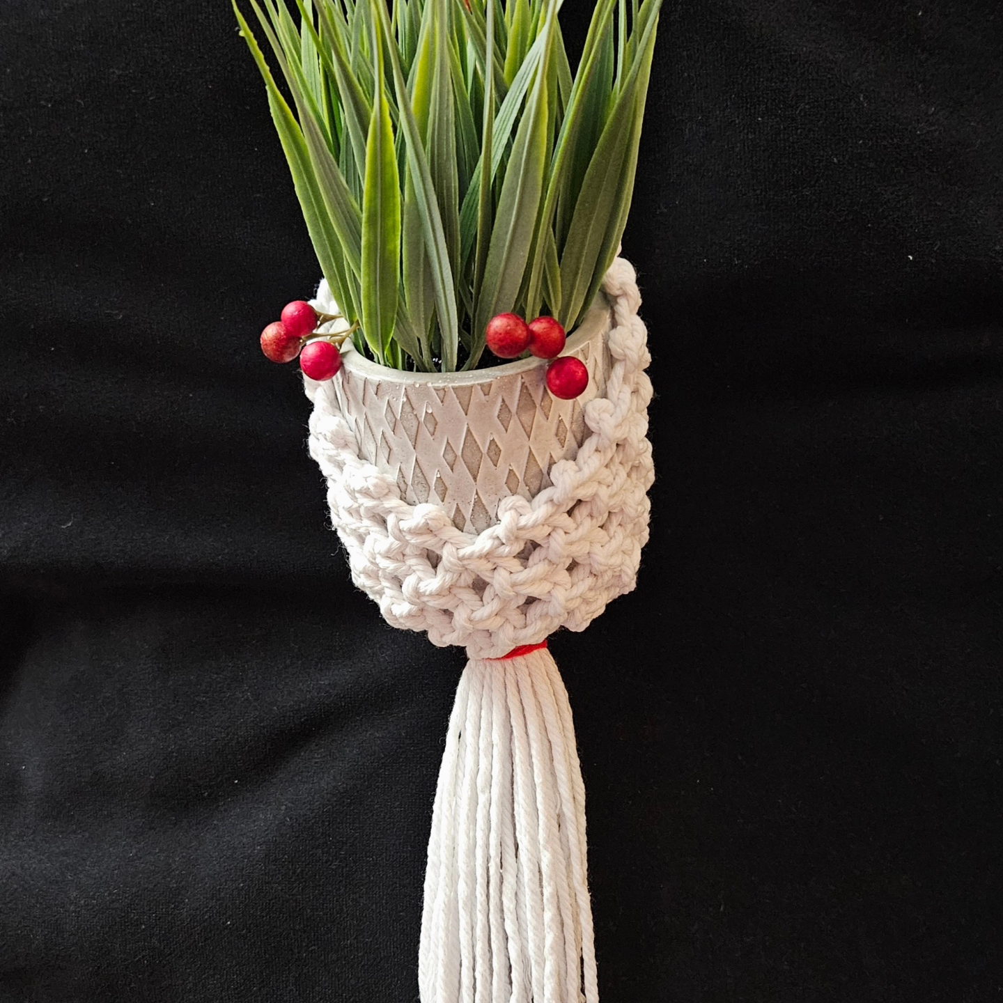 macrame wall hanger