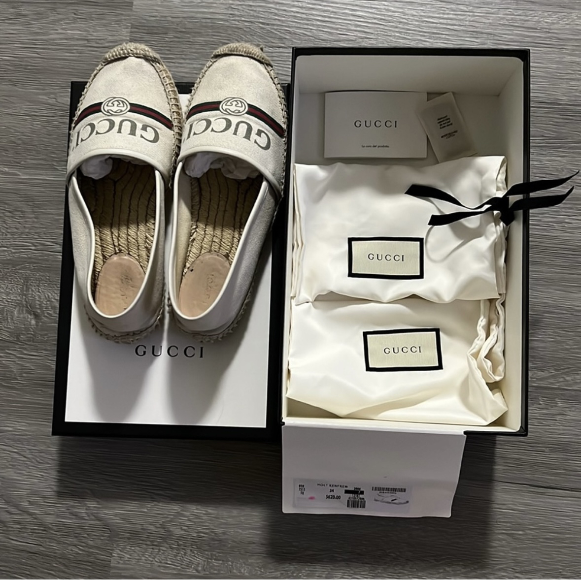 Gucci Espadrilles Size 7