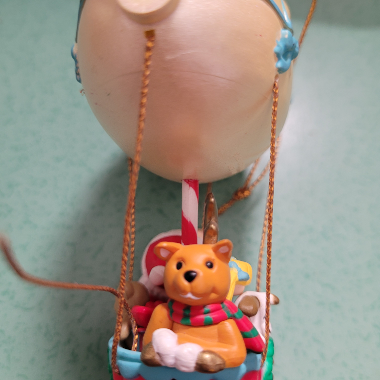 vintage Christmas blimp ornament BINGO - photo 3