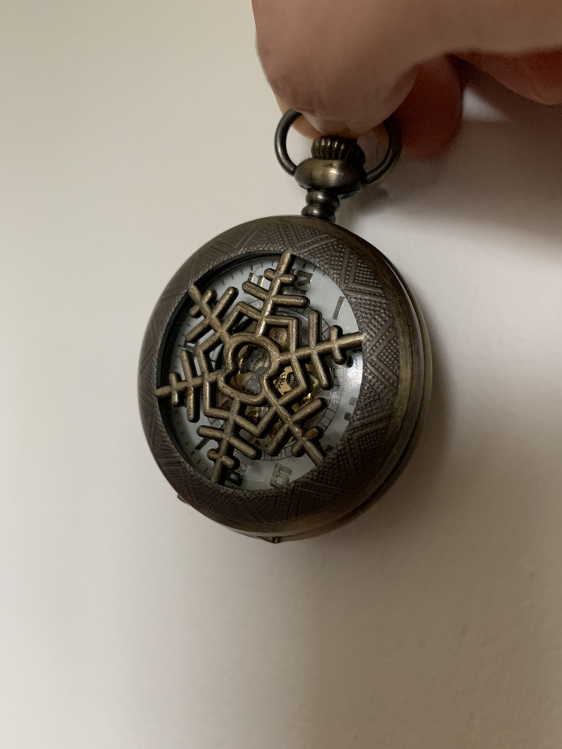 Manual Winding Pocket watch image indicator(2)