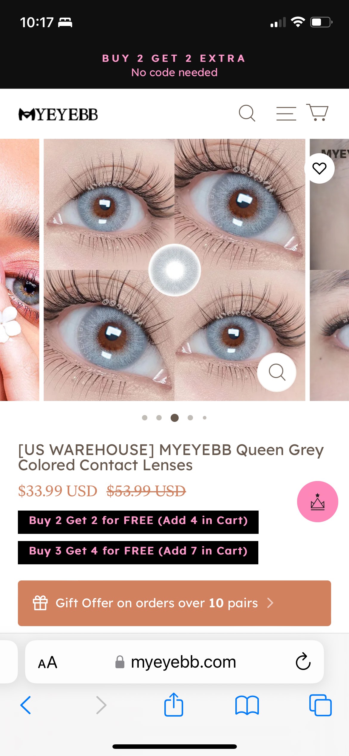Myeyebb color lenses - photo 5
