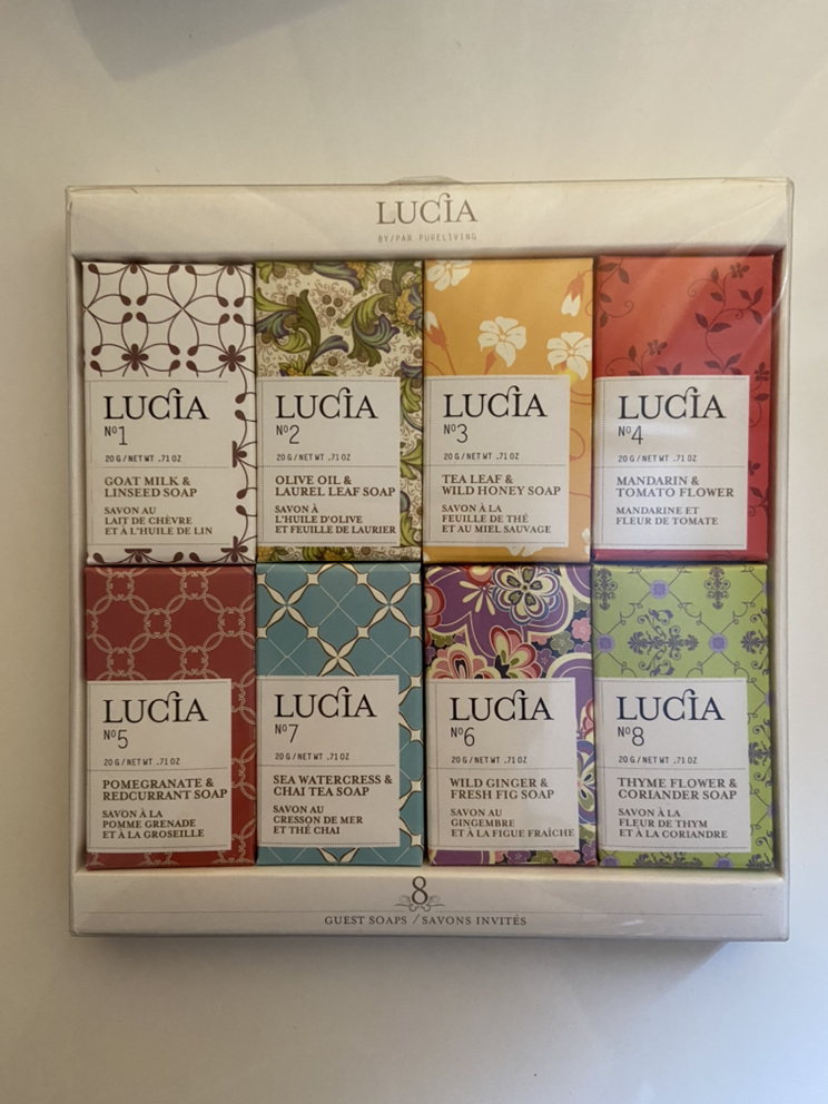 Lucia perfume soaps
