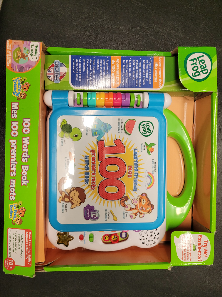 LEAP FROG 100 words digital book