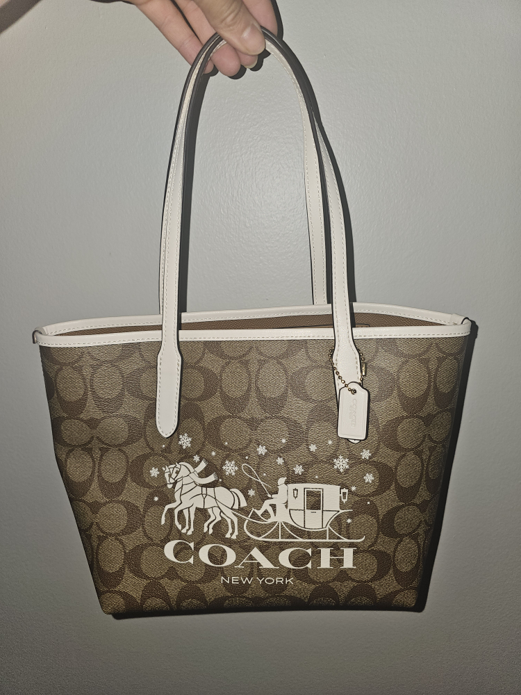 Limited edition Coach mini city tote bag