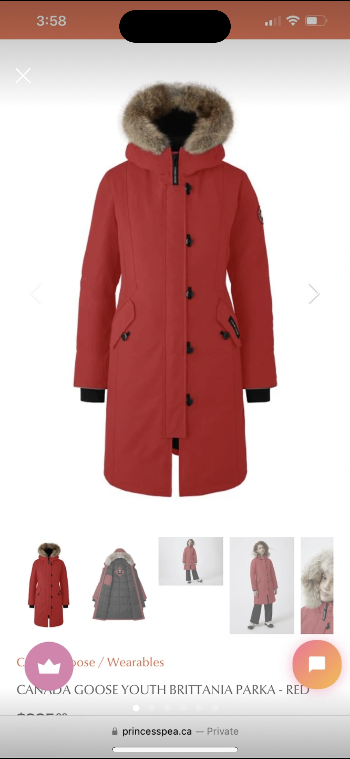 Canada Goose Winter Jacket