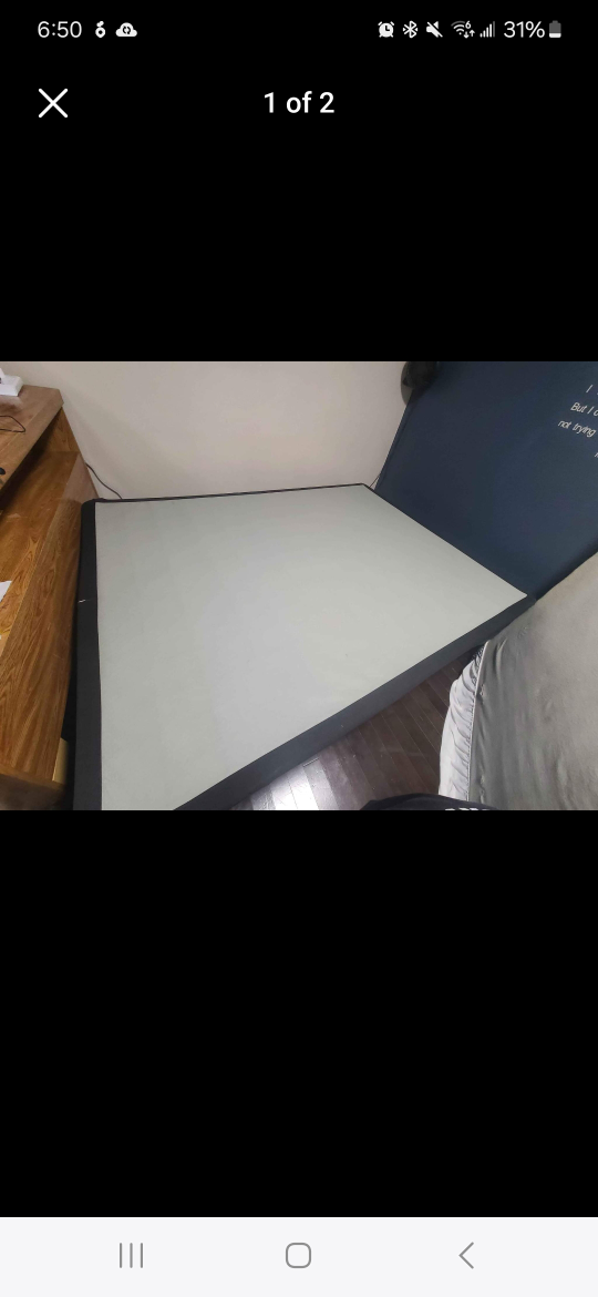 Queensize box spring