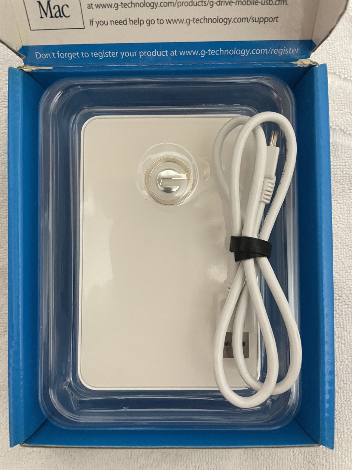 G Drive 500 GB portable hard drive mobile usb - photo 3