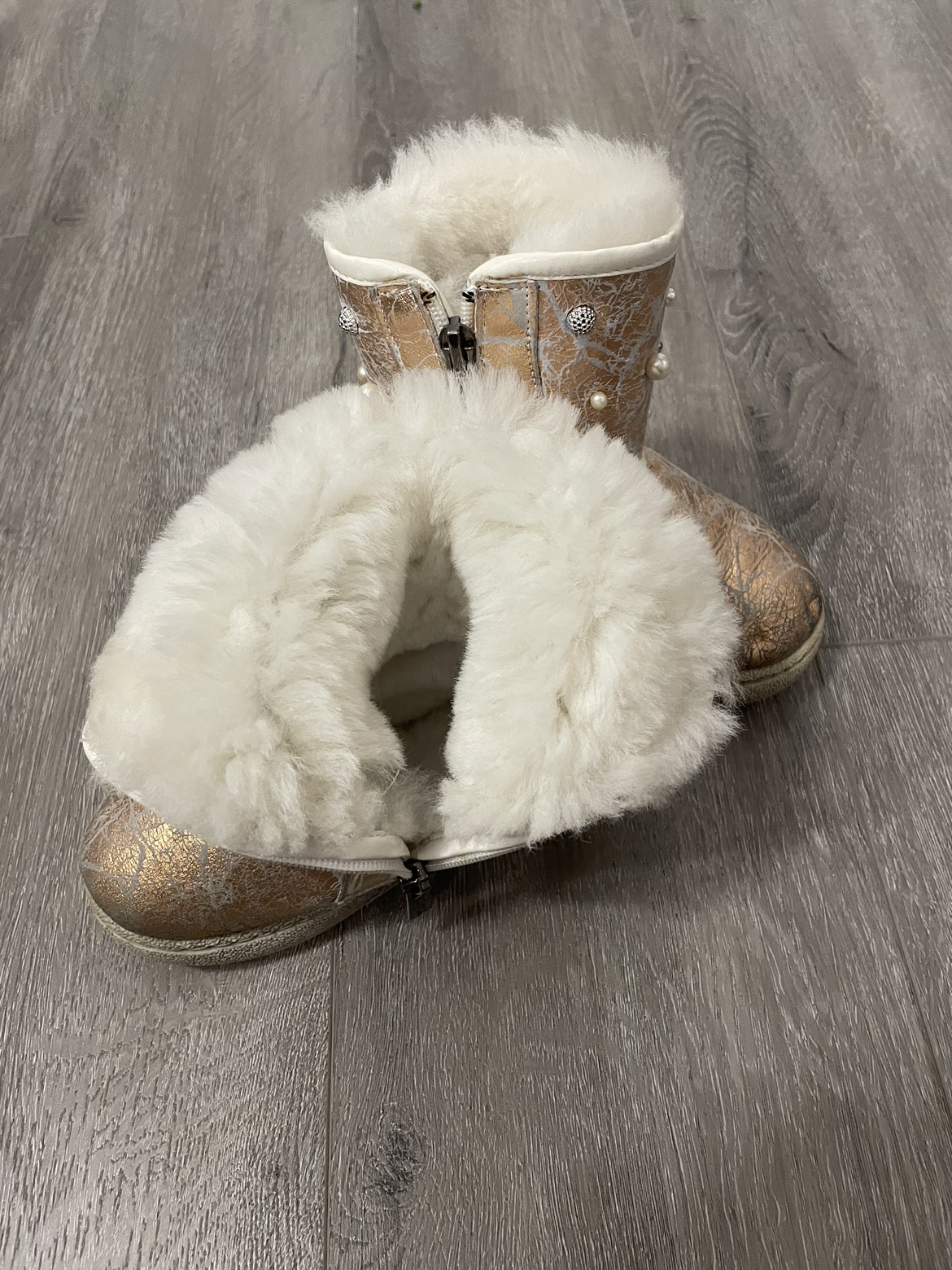 Toddler winter boots VERY WARM size 23 image indicator(3)