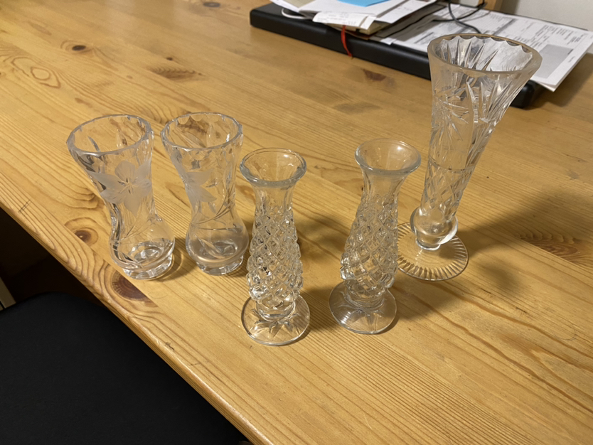 Crystal vases thumbnail