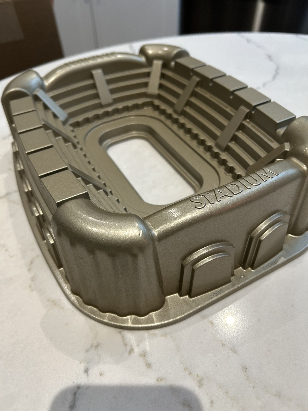 Nordic ware stadium cake pan