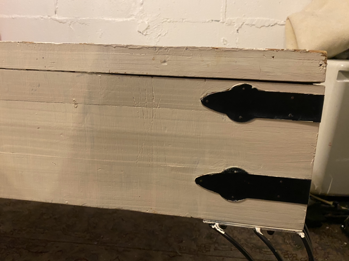 White Coffee table with storage image indicator(6)