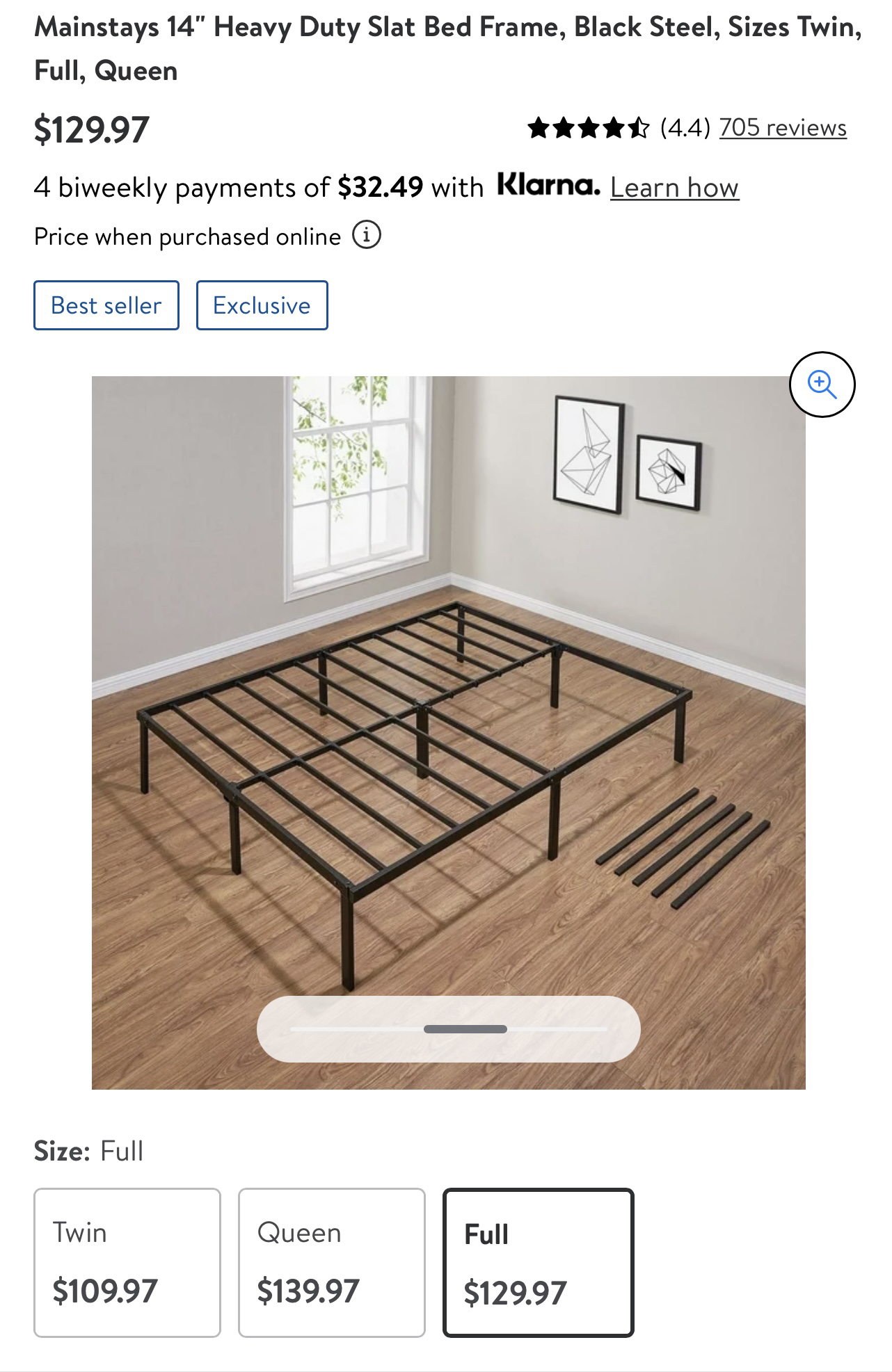 Moving out sale!!! Heavy duty bedframe - photo 3