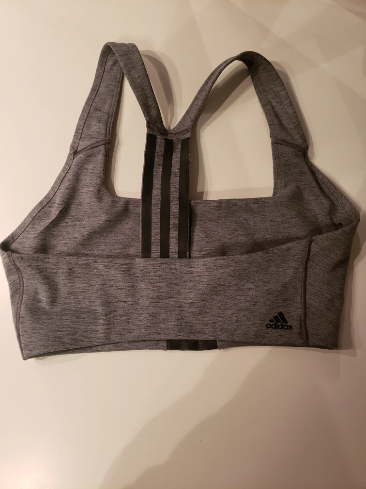 Adidas grey sports Bra image indicator(2)