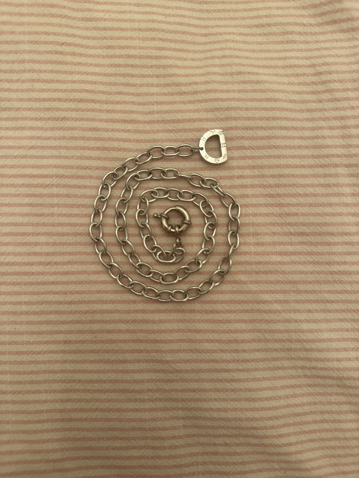 Silver necklace