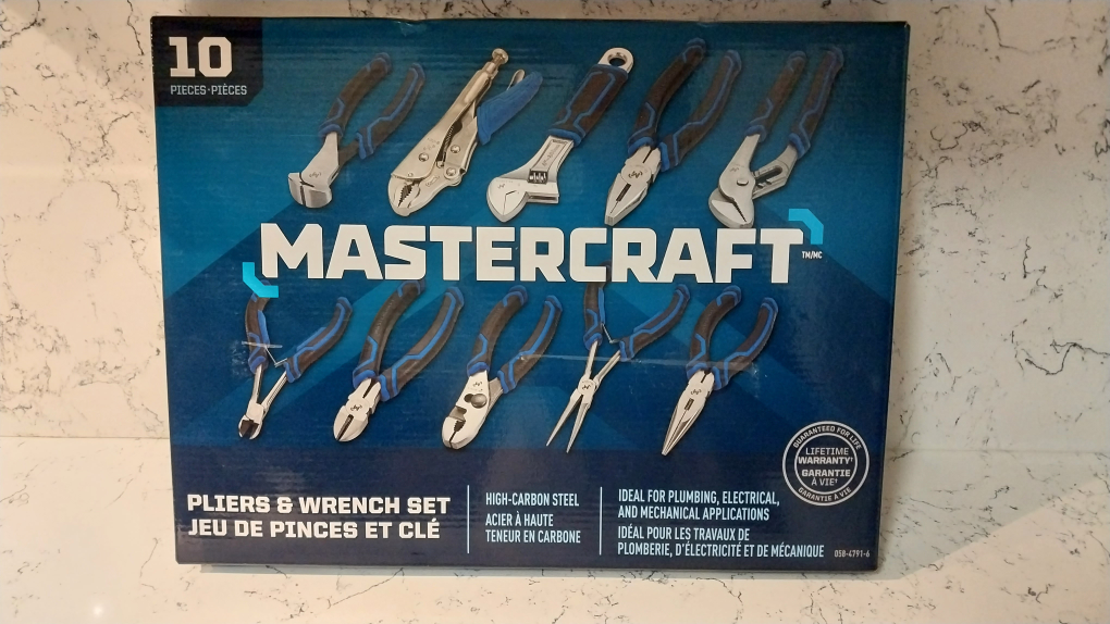 New Unused Mastercraft Pliers & Wrench Set 10 Pieces Tools - photo 2