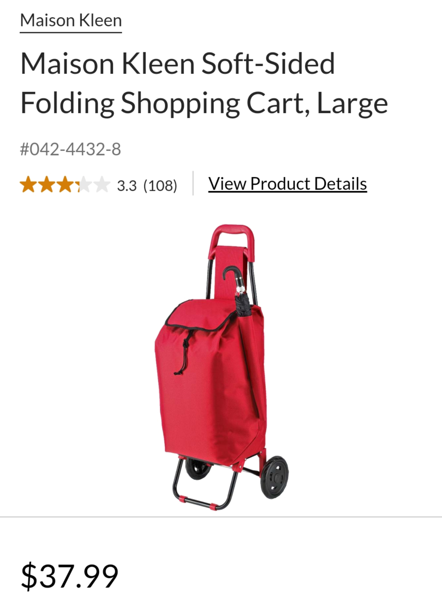 Canadian tire Shopping cart / bag - photo 2