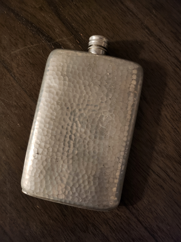 Large Metal Flask thumbnail