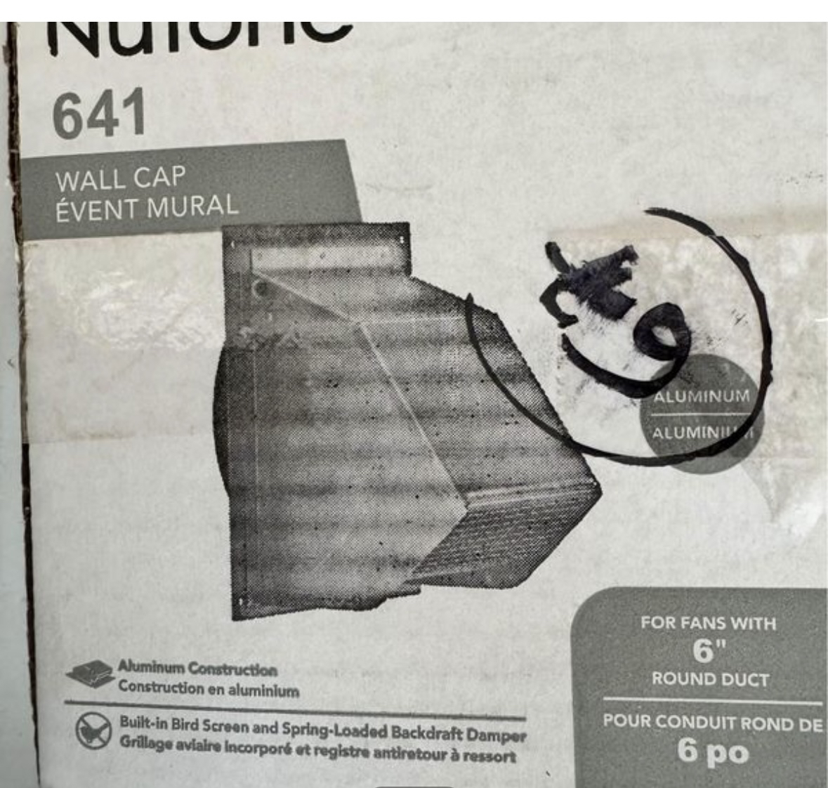 Exterior Wall Vent cover thumbnail