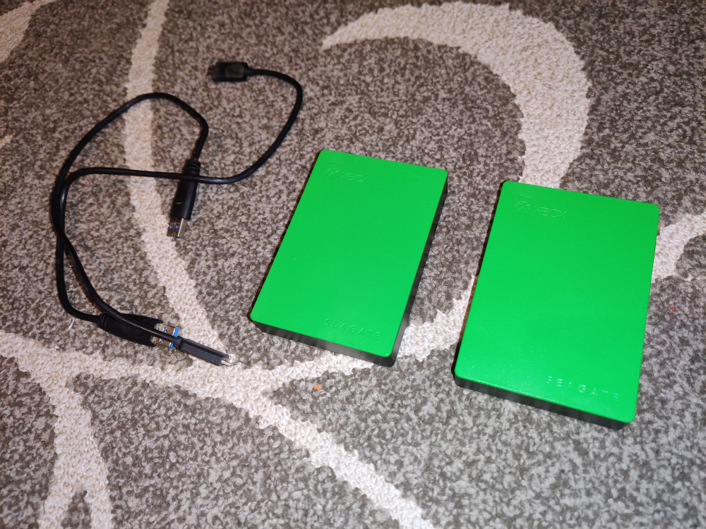 2x 4TB Xbox Game Drives