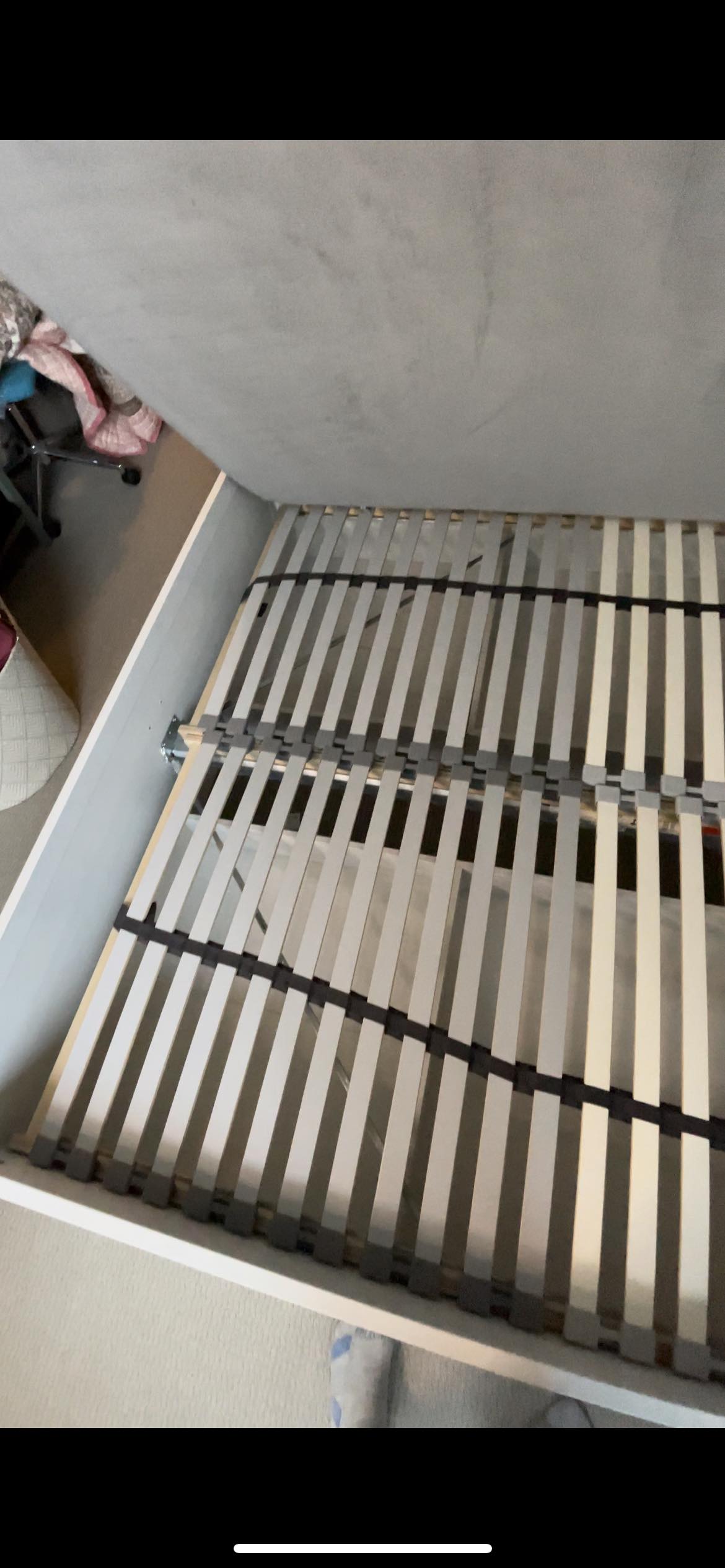 IKEA Bursali Queen bed with storage - photo 3