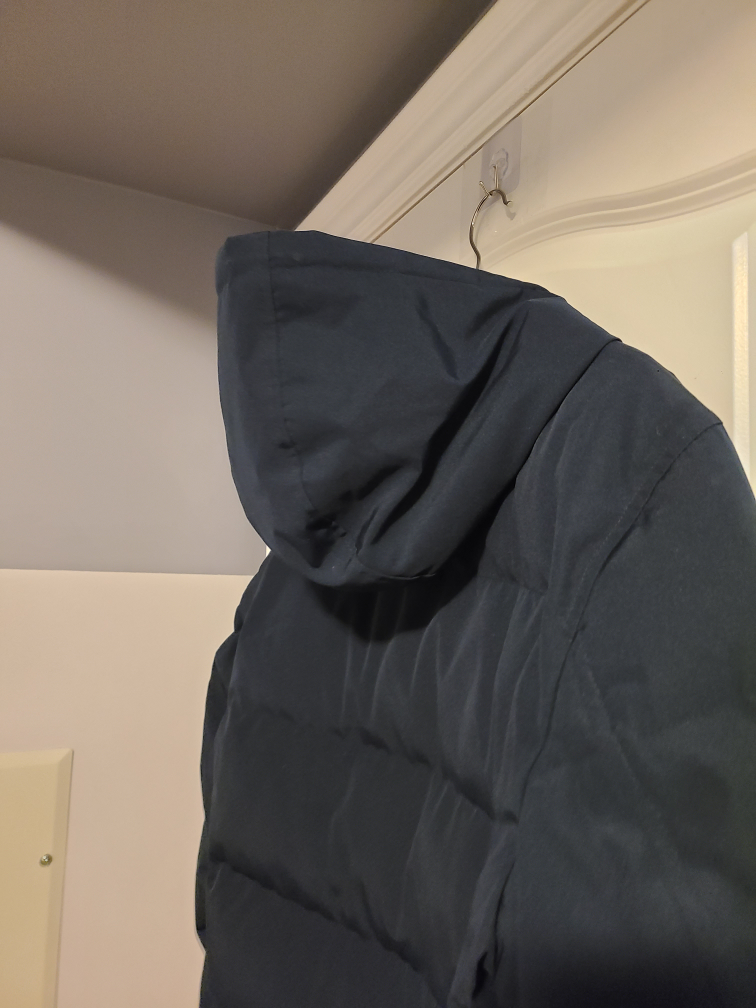 Levis Artic Cloth Navy Hooded Parka Mens Size Medium image indicator(8)