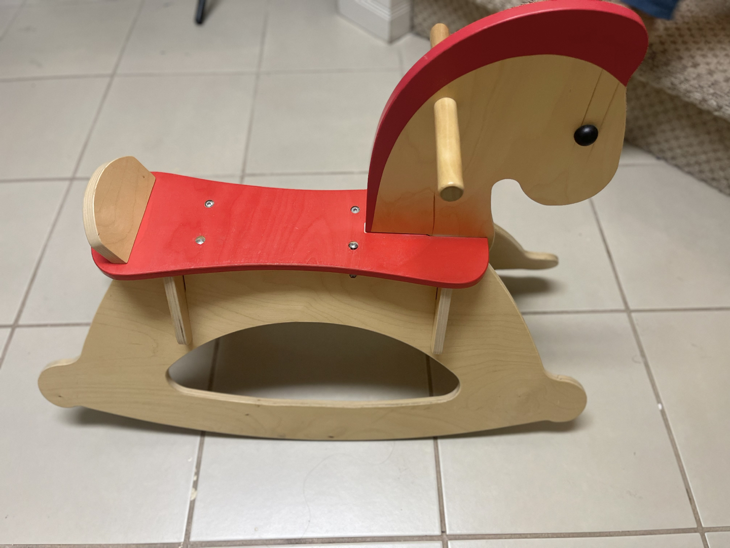 wooden horse toy