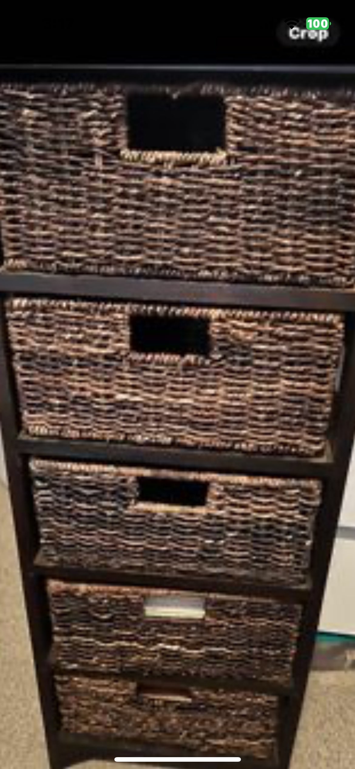 Storage Wicker Unit image indicator(3)