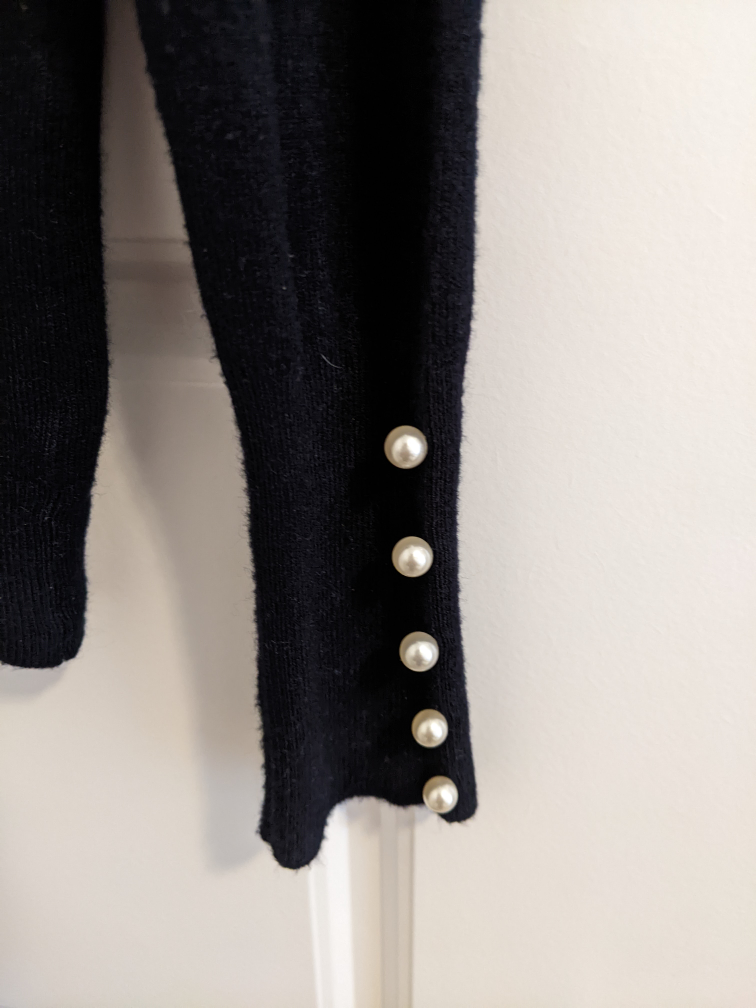 Zara Knit Women's Cardigan (Navy) image indicator(3)