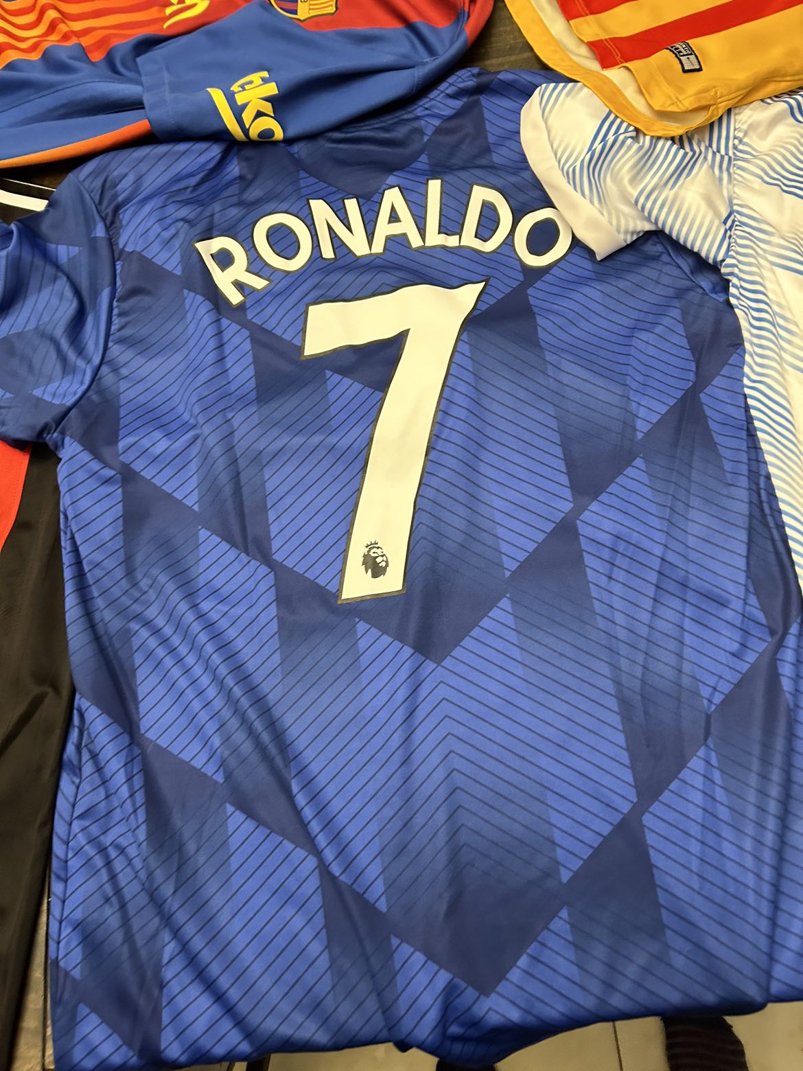 Assorted Soccer Jerseys Adult L/XL $40-$100ea Pls inquire image indicator(3)